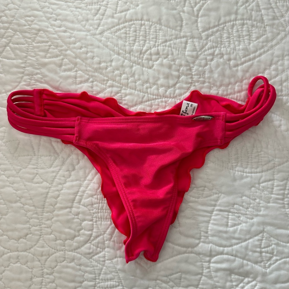 Luli Fama Hot Pink Bikini Bottom sz S
